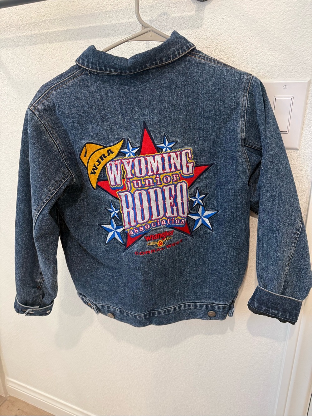 Ripple Creek Denim Western Jacket Size L youth, Size S Women